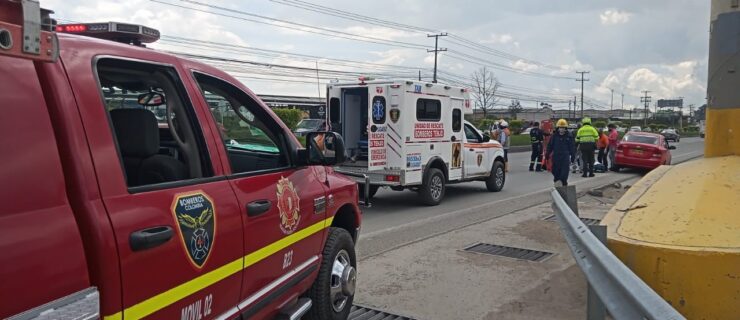 Accidente en vía pública