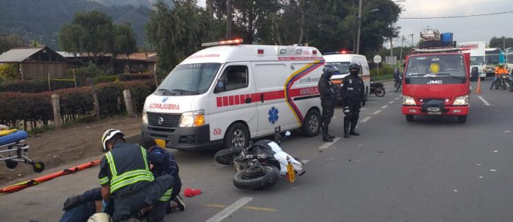 Apoyo accidente de tránsito