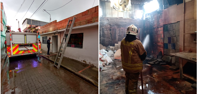 Incendio estructural